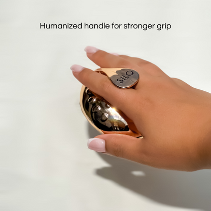 SILQ Hair Eraser humanized handle for stronger grip