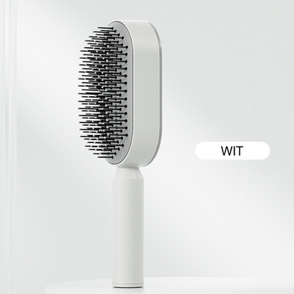 SILQ Zelfreinigende Haarborstel Ovaal