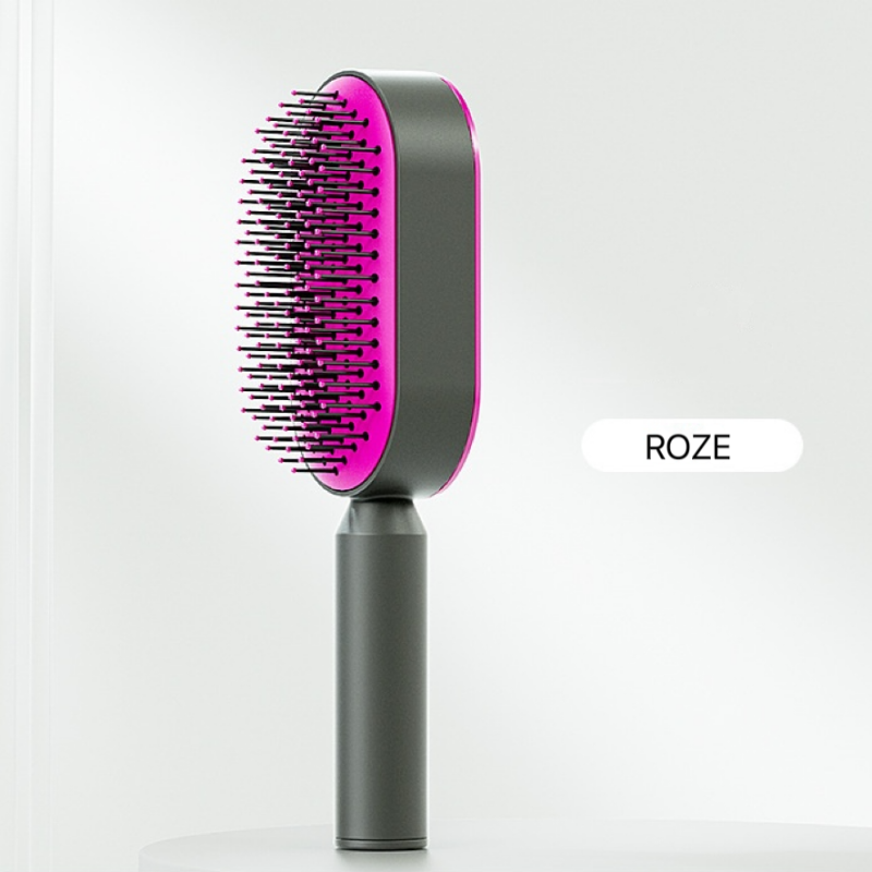 SILQ Zelfreinigende Haarborstel Ovaal